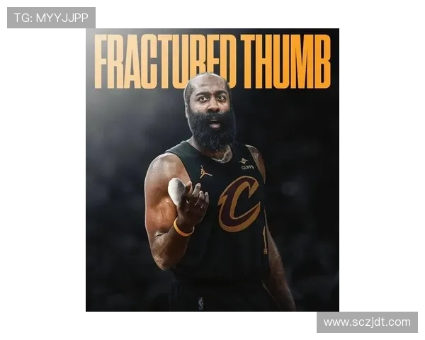 哈登右手拇指骨折仍坚持出战